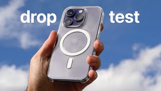 Apple iPhone 14 Pro Clear Case  Drop Test [upl. by Bonina]