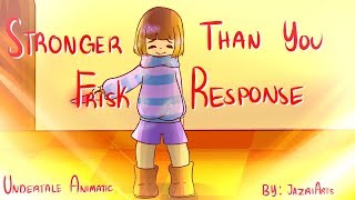 Stronger Than You Frisk  Undertale Animatic [upl. by Gagnon]