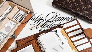 July Planner Updates CampP Unboxing [upl. by Sikorski]