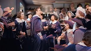 Cyrano de Bergerac 1950 José Ferrer Mala Powers  Colorized Movie Subtitles [upl. by Noiramaj]