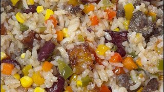 Riz gras ou sautés aux légumes [upl. by Doreen]