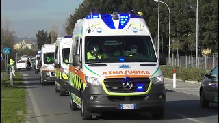 Inaugurazione Nuova Ambulanza Misericordia Montelupo Fiorentino  Inauguration New Italian Ambulance [upl. by Neladgam181]