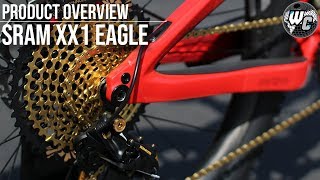 SRAM XX1 Eagle  All Gold Everything  Product Overview [upl. by Yecak]