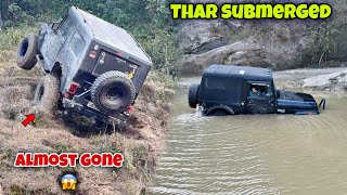 Extreme Sunday offroad gone wrong  Thar fortuner gypsy Isuzu safari [upl. by Gnohp235]