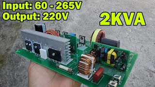 Make digital voltage stabilizer 2KVA  Part 1  JLCPCB [upl. by Carola636]