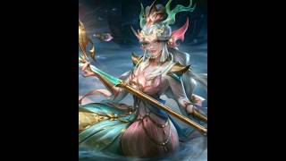 Prestige Splendid Staff Nami All Animations  Animated Splash Art wildrift [upl. by Goeger]