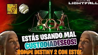 quotCUSTODIADESEOSquot ES DE LOCOS NO HAGAS ESTO Destiny 2 Lightfall [upl. by Kamila]