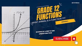 Inverse of a straight line function [upl. by Gib]