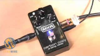 MXR Carbon Copy Analog Delay Gets Its Demo On [upl. by Devona49]