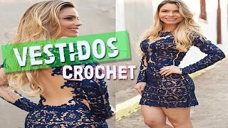 Vestidos de Mujer Tejidos a Crochet [upl. by Arualana]