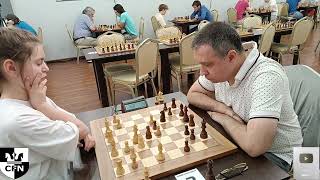 Pinkamena 1727 vs V Grigoriev 1670 Chess Fight Night CFN Rapid [upl. by Derte]