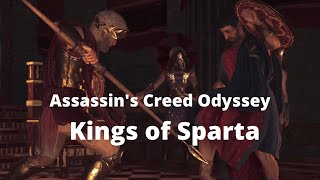 Assassins Creed Odyssey Kings of Sparta Lakonia Main Mission [upl. by Beckman993]