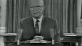 Eisenhower Farewell Address Full 1961 [upl. by Ettenay]