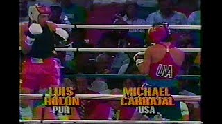 Luis “Ñaco” Rolon Vs Michael Carbajal [upl. by Adraynek112]