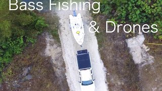 Bass Fishing in Cape Coral  Drones and Fishing [upl. by Iy205]