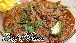 Delicious Beef Keema Recipe TakaTak Food Secrets 😋 [upl. by Sapowith]