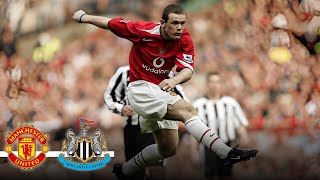 MANCHESTER UNITED VS NEWCASTLE 21 • EPL 0506 • ROONEY INCREDIBLE VOLLEY GOAL [upl. by Cass]