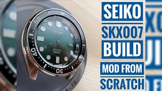 Seiko SKX MOD Guide quotHow Toquot Build Guide From Scratch Seiko SKX Build [upl. by Lal]