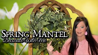 Spring Mantel  Decorate With Me  Collab [upl. by Nabala146]