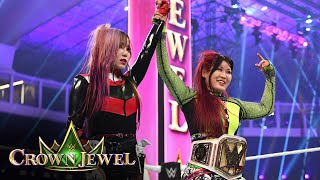 Kairi Sane joins forces with IYO SKY WWE Crown Jewel 2023 highlights [upl. by Mansoor]