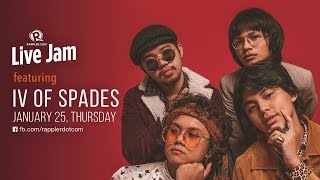 Rappler Live Jam IV Of Spades [upl. by Jauch96]