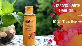 AARONG EARTH  Hair Oil  Should you use it for your hair🤔  100 True REVIEW  Pros 😀 and Cons 😞 [upl. by Nbi]