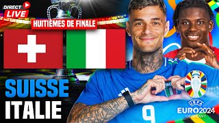 🔴SUISSE  ITALIE 20 🚨HUITIEME DE FINALE EURO 2024🔥LA NATI EPATE FREULER ET VARGAS BUTEUR [upl. by Cowan]