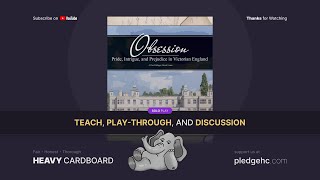 Obsession 2nd Edition solo Playthrough by Heavy Cardboard [upl. by Ahsenav]