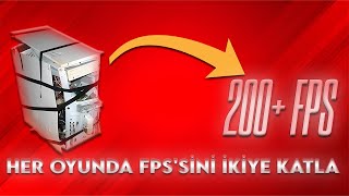 NVİDİA Ekran Kartlarda AŞIRI FPS ARTTIRMA [upl. by Anyaled]