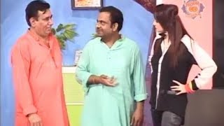 Angrezi  Nasir Chinyoti  Gulfam  Afreen Pari  Comedy Stage Drama Clip [upl. by Joed442]