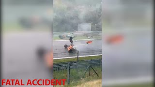 HORROR CRASH Formula Regional Europe 2023 in Spa Francorchamps [upl. by Allemaj131]