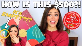 This is Worth 500 BUT HOW Feelunique Advent Unboxing 25 Calendars of Christmas 16 [upl. by Lebasy289]