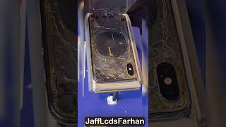 IPhone X Back Glass Broken foryou youtubeshortsiphone brokenscreenrepair [upl. by Ongineb]