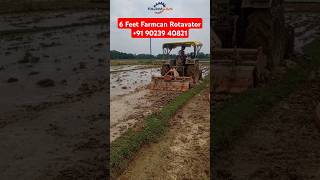 6 Feet Agriculture Rotavator  Powerful and Efficient Soil Preparation rotavator farming agri [upl. by Aicemaj837]