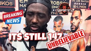 WOW TERENCE CRAWFORD SAYS SPENCE REMATCH WEIGHT STILL UP IN THE AIR [upl. by Refinneg]