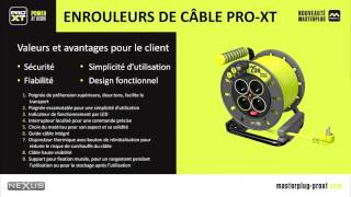 Masterplug enrouleurs Eléctriques ProXT caractéristiques [upl. by Changaris]