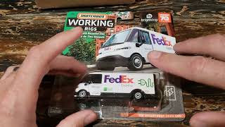 Fed Ex GM Brightdrop Zevo 600 Matchbox Working Rigs [upl. by Margarida27]