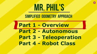 Simplified FTC Odometry Part 1 Overview [upl. by Freberg]