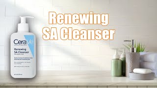 CeraVe Renewing SA Cleanser Review  GIVEAWAY WINNERS ANNOUNCED  For Acne Prone Skin [upl. by Arekat359]