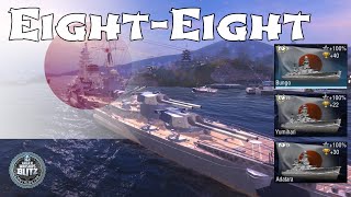 Tech Tree Talk  Japanese Battlecruisers  World of Warships Blitz [upl. by Yance]