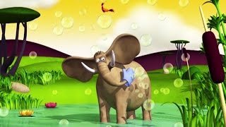 Best of Gazoon S2 Ep 19  Elephants Bath Time  Funny Animals Cartoons  HooplaKidz TV [upl. by Oicaro]