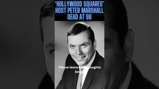 ‘Hollywood Squares’ host Peter Marshall dead at 98 breaking shorts [upl. by Tanner369]