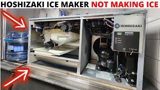 HVACR Hoshizaki Ice Maker Not Making Ice Hoshizaki Ice Maker Troubleshooting amp Repair Bin Control [upl. by Verger]