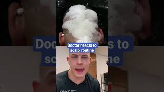 Doctor reacts to shocking scalp routine [upl. by Lilyan790]