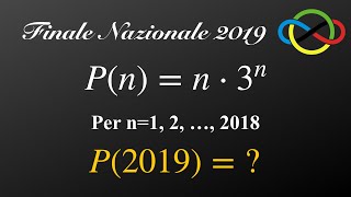 Olimpiadi della Matematica problema stellato del 2019 [upl. by Jilleen20]