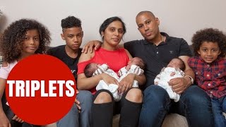 Woman Accidentally Doubles Family In One Go With 200 Mill To One Identical Triplets [upl. by Koren]