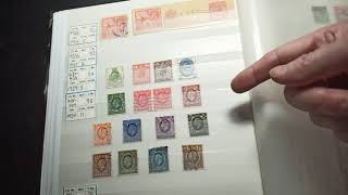 My GB Stamp Collection QV QEII [upl. by Thanasi]