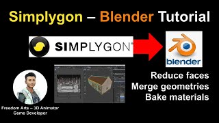 Simplygon  Blender Tutorial [upl. by Skylar]