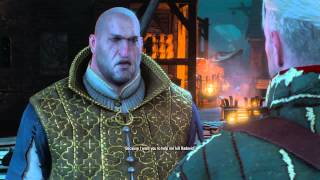 The Witcher 3 Dijkstra amp Geralt funny moment [upl. by Nylave257]