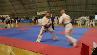 KUMITE SENIOR  KARATE KYOKUSHINKAI BOLOGNA 2017 [upl. by Akemal]